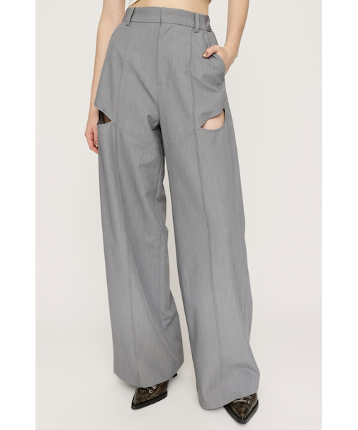 SIDE HOLE STRAIGHT パンツ