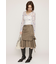 L／W WASHED MIDDLE MERMAID スカート