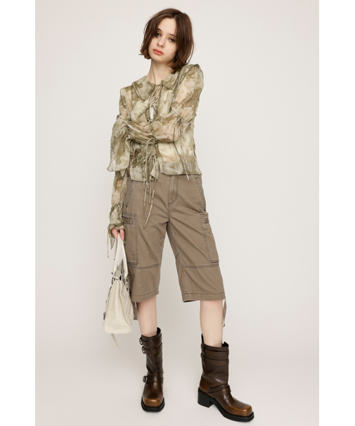 L／W WASHED MIDDLE ショートパンツ