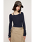 LAYER WASHED KNIT トップス