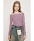 LAYER WASHED KNIT トップス