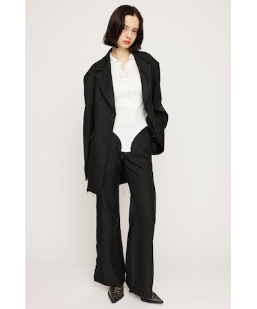 CUT OUT L／W FLARE パンツ