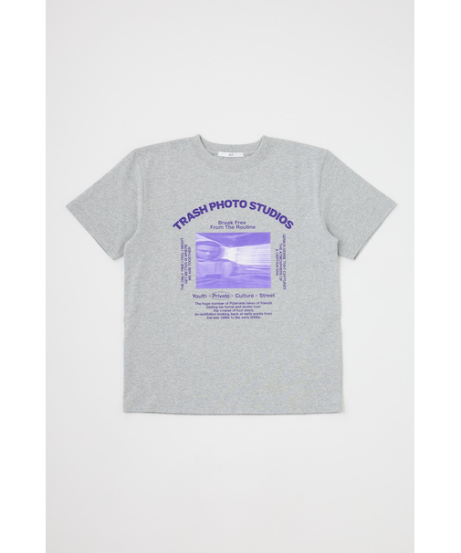 PHOTO LOGO 2SIZE Tシャツ