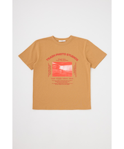 PHOTO LOGO 2SIZE Tシャツ