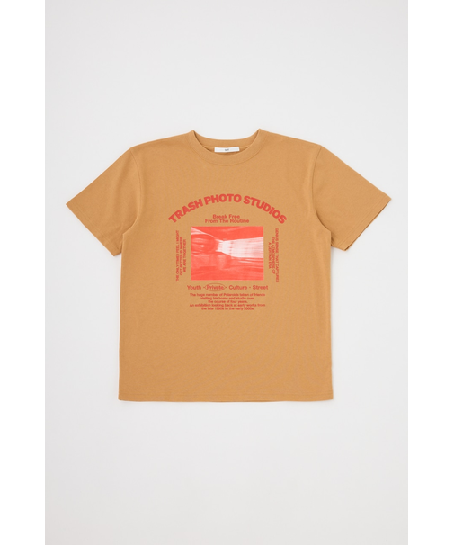 PHOTO LOGO 2SIZE Tシャツ