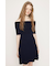 OFF SHOULDER RIB KNIT ショートワンピース