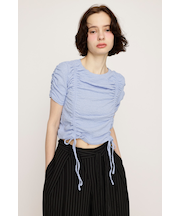 SHIRRING CUT トップス