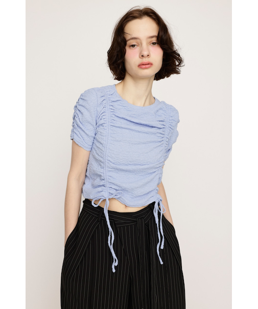 SHIRRING CUT トップス