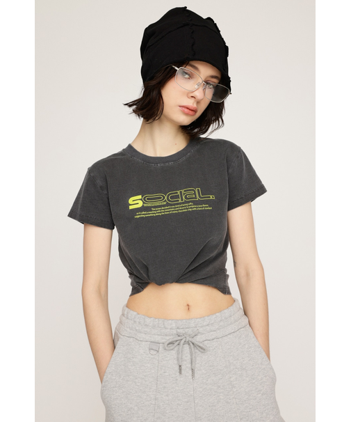 CREWNECK PRINT Tシャツ