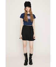 DOUBLE RIBBON PLEATS スカート