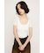 PUFF SLEEVE GATHER CUT トップス