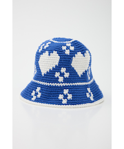 HEART KNIT BUCKET ハット