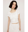 COTTON LACE トップス