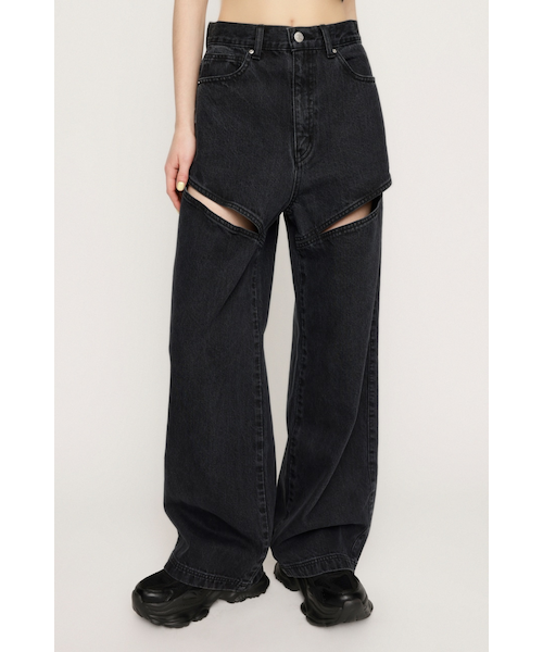 SLY J/W HOLE TUCK PT-E デニム J／W HOLE TUCK PT-E｜スライの通販｜&mall（アンドモール）三井