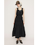 ASYMMETRY FRILL ロングワンピース