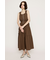 ASYMMETRY FRILL ロングワンピース
