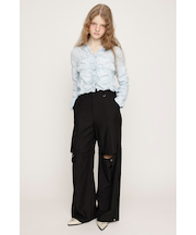 CUT OUT REMAKE STRAIGHT パンツ