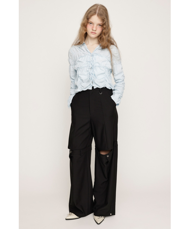 CUT OUT REMAKE STRAIGHT パンツ