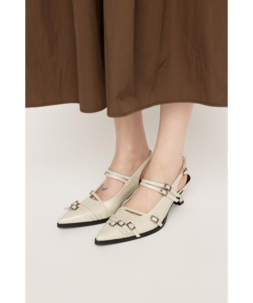 BELTED SLING パンプス｜スライの通販｜&mall（アンドモール）三井