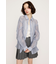 SHEER TUCKED シャツ