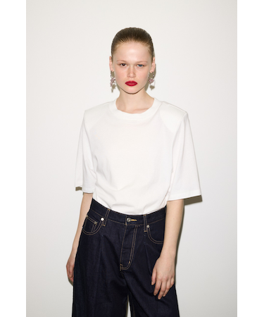 【THROW】PADDED HALF SLEEVE Tシャツ