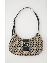 S BADGE BUCKLE BELTED バッグ