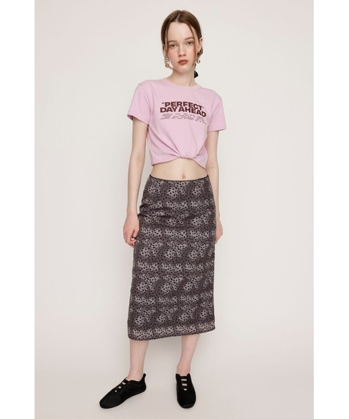 LEOPARD MIDI スカート