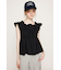 RIBBON ARM FRILL トップス