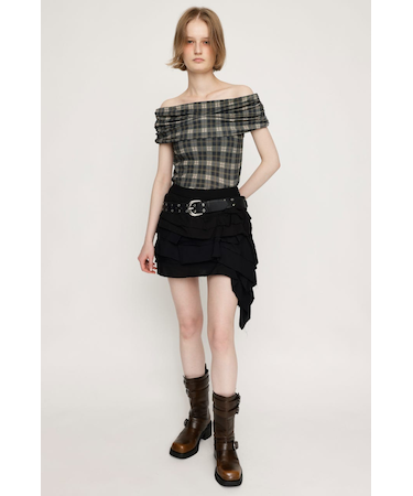 FRILL DRAPE スコート