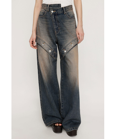 J／W SIDE OPEN STRAIGHT パンツ