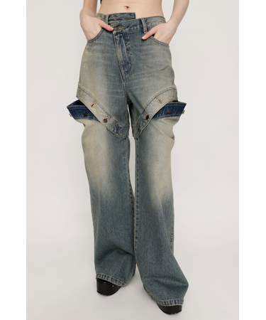 J／W SIDE OPEN STRAIGHT パンツ