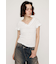 SHEER SHIRRING BUSTIER トップス