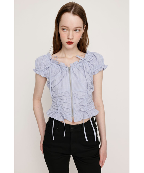 FRONTZIP 2WAY トップス