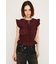 FRILL 2WAY RIBBON ブラウス