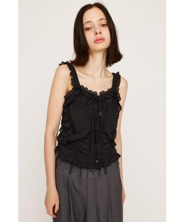 SHEER SQUEEZE CAMI トップス｜スライの通販｜&mall（アンドモール 
