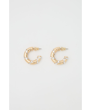 BIJOU HOOP ピアス