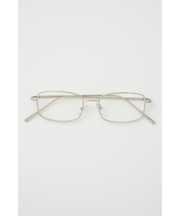 SILVER FRAME EYE WEAR