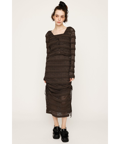 極美品　PRIDE スプリングロングコート 38 ロングワンピース　2way 極美品 PRIDE スプリングロングコート 38 ロングワンピース 2way