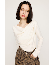 OFF SHOULDER CUT トップス