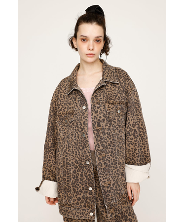 LEOPARD 4XL DENIM JK-D