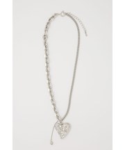 RANDOM CHAIN HEART ネックレス