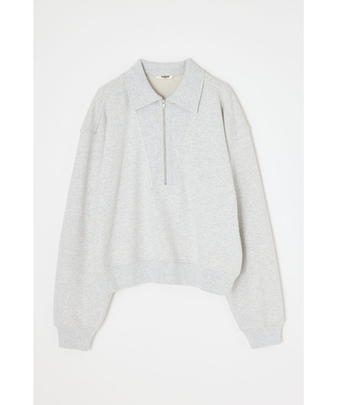 【THROW】ZIP COLLAR SW トップス