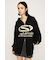PRINT OVER HOODIE