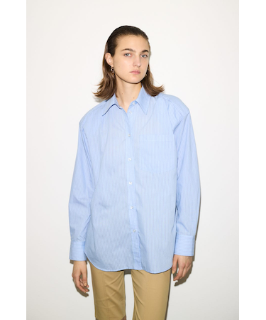 【THROW】SHOULDER PAD IN シャツ