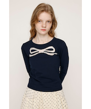 RIBBON LACE トップス