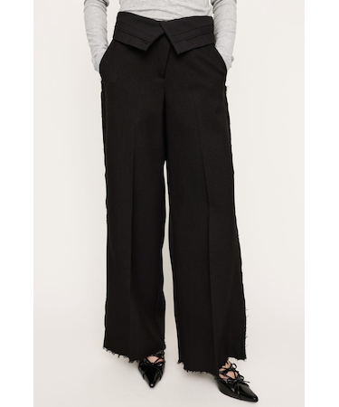 2WAY CUT OUT MANNISH パンツ