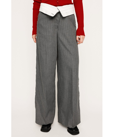 2WAY CUT OUT MANNISH パンツ