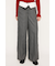 2WAY CUT OUT MANNISH パンツ