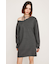 ASYMMETRY NECK LOOSE ワンピース