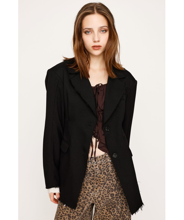 WAIST SHAPE CUT OUT ジャケット